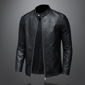 New Trending Fashion <b>Mens</b> <b>Leather</b> <b>Jacket</b> Plus Size Outdoor Streetwear <b>Mens</b> <b>Leather</b> <b>jacket</b> for <b>men</b> - Product Image 4