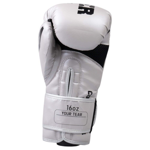 Gants de boxe Muay Thai en cuir PU, style tendance, légers, imperméables, avec sangle de poignet réglable, service OEM personnalisé - Product Image 5