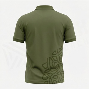 เสื้อโปโลผู้ชายไซส์ใหญ่ ผ้าฝ้ายคุณภาพสูง ปักโลโก้ ชุดยูนิฟอร์มโรงเรียน เสื้อเจอร์ซีย์ ระบายอากาศได้ดี เหมาะสำหรับกอล์ฟ - Product Image 2