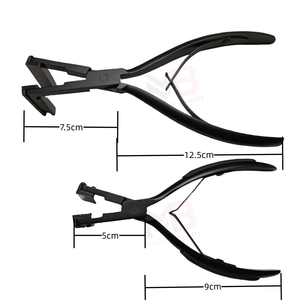 High Quality Professional Custom Color Stainless Steel Hair Extension Pliers <b>Tape</b> Attachment Commercial Use MAGMA BEAUTY - Product Image 3