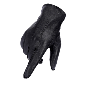Guantes de Cuero PU Duraderos y Personalizables para Deportes de Invierno y Carreras de Motos, Cómodos y Personalizables para Hombre - Product Image 1
