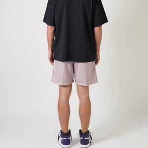 ECONEX SPORTS 2025 Short de basket-ball pour homme à imprimé graphique Flamme violette 100% coton haute qualité décontracté entraînement athlétique maille - Product Image 4