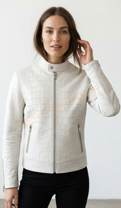 Chaquetas de Cuero para Mujer a Precio de Fábrica, Chaqueta de Invierno Acolchada, Largo Regular, Cálida, Rellena de Algodón Crudo, Chaqueta de Cuero Corta - Product Image 4
