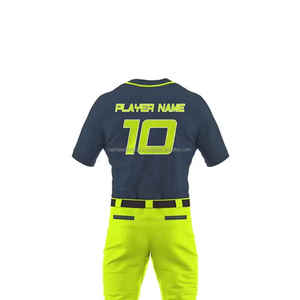 Camisetas de Béisbol con Estampado Digital y Costuras Personalizadas al por Mayor, Camisetas Deportivas de Softbol para Hombre en Tallas Grandes, 100% Poliéster - Product Image 5
