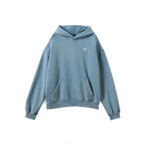 Washed <b>Pullover</b> Blank Hoodies <b>for</b> <b>Men</b> Oversized Cotton Fleece Vintage Streetwear Loose Fit Heavyweight Custom Logo Wholesale - Product Image 4