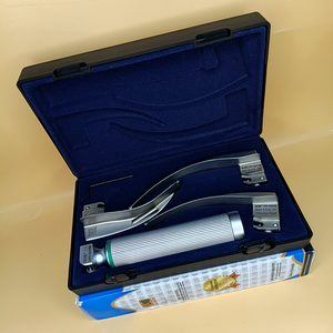 ชุดเครื่องมือตรวจกล่องเสียง LAPA-733073-2-1 ยี่ห้อ Macintosh แบบใยแก้วนำแสง 3 ใบมีด ชุด 2-3-4 สำหรับผู้ใหญ่ ด้ามจับคุณภาพพรีเมียม ใบมีดฆ่าเชื้อด้วยหม้อนึ่งความดันสูง - Product Image 5