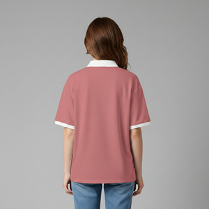 เสื้อโปโลผู้หญิงผ้าฝ้าย 100% สไตล์ลำลอง สีพื้น ระบายอากาศดี แฟชั่นทันสมัย ทรงคลาสสิก เหมาะสำหรับเล่นกอล์ฟ รุ่นใหม่ล่าสุด - Product Image 3