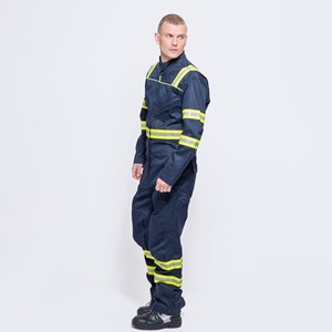 High Visibility Reflective <b>Overalls</b> Waterproof Safety Workwear for <b>Construction</b> <b>Overalls</b> - Product Image 1