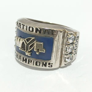 Anillo de Campeonato Clásico Personalizado |   Anillo Deportivo Personalizado con Piedra Natural |   Opciones de Plata 925 - Product Image 2