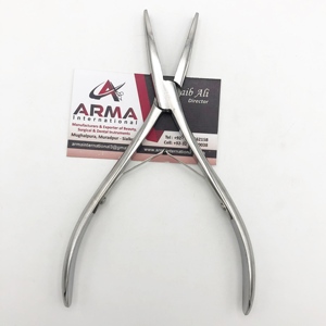 High Quality Surgical Grade Stainless Steel Flat Tip <b>Micro</b> Removal Pressing Pliers Sustainable <b>Tape</b> Hair Beading Tools - Product Image 6