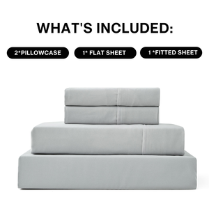 Juego de Ropa de Cama de Lino para el Hogar, 4 Piezas, Diseño Premium de Tendencia 2026, Juego de Sábanas Planas y Ajustables - Product Image 2