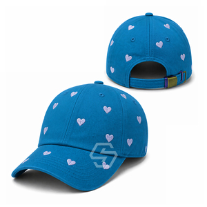 Casquettes de baseball à 6 panneaux avec logo brodé personnalisé de haute qualité, casquette de baseball réglable de haute qualité 100% coton - Product Image 6