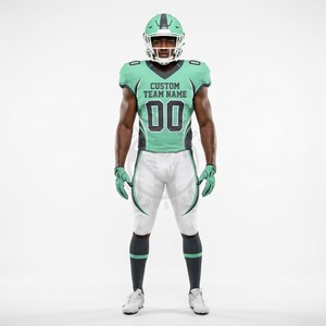 Uniformes de football personnalisés en gros, maillots de football personnalisés, coupe athlétique en maille extensible pour les équipes - Product Image 1