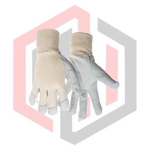 Guantes Deportivos de Trabajo para Hombre de Cuero Liso, Resistentes a Cortes, Anti-químicos, Antideslizantes, Transpirables, Personalizables, con Protección para las Manos y Reflectantes - Product Image 2
