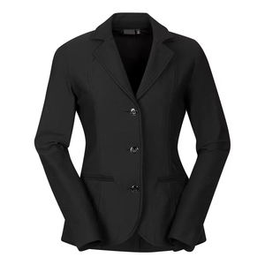 Veste d'équitation softshell unisexe avec logo personnalisé, manteau d'équitation d'extérieur, veste de concours d'équitation en gros, veste de compétition pour femmes - Product Image 4