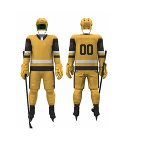 Conjunto de uniforme deportivo de nivel competitivo, uniforme de hockey sobre hielo, ropa deportiva enfocada en el entrenamiento para equipos, uniforme de hockey sobre hielo - Product Image 3