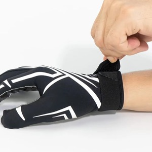 Youth American Football Receiver Gloves Breathable Non <b>Slip</b> Sticky Grip Football Gloves - Product Image 2