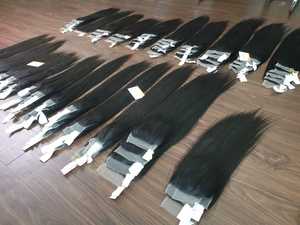 Pelucas Frontales de Cabello Remy de Lujo de 28 Pulgadas, las Más Vendidas de Fábrica en Vietnam, Extensiones de Cabello Humano con Textura Rizada/Ondulada, Todos los Colores, las Mejores - Product Image 6