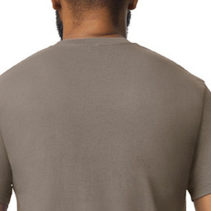 เสื้อยืดโอเวอร์ไซส์สีน้ำตาลซาวาน่าสำหรับผู้ชายไซส์กลาง ผ้าคอตตอนถักคุณภาพพรีเมียม คอกลม แขนสั้น สไตล์สตรีท - Product Image 6