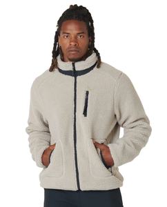 <b>Mens</b> Soft <b>Sherpa</b> <b>Fleece</b> Jacket Windproof Zipper Warm Thick Winter Outdoor Hiking Travel Comfort Rugged Durable Protective - Product Image 1