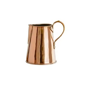 Smooth Design Copper Pitcher Jug Pure Water Drinkware for Home Kitchen Dining <b>Table</b> Beverage Use - Product Image 3