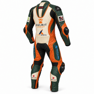 Ergonomic Custom <b>Leather</b> Motorbike Suit Professional Track Racing <b>Outfit</b> Breathable Perforated <b>Leather</b> Suit MBS-0010 - Product Image 6