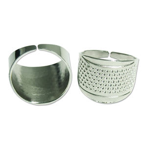 Craft <b>Quilting</b> Metal Thimble Ring Essential Sewing Thimble - Product Image 4