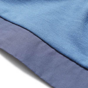 Polo à manches courtes bleu clair pour homme avec poche, décontracté, tricoté, couleur unie, design respirant - Product Image 4
