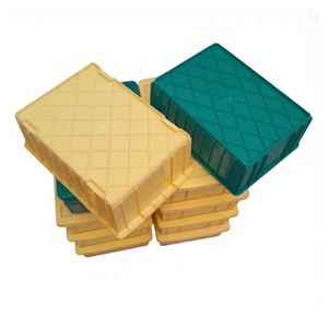 OEM Custom PP Plastic <b>Storage</b> Crate <b>Stackable</b> Professional <b>Container</b> - Product Image 5