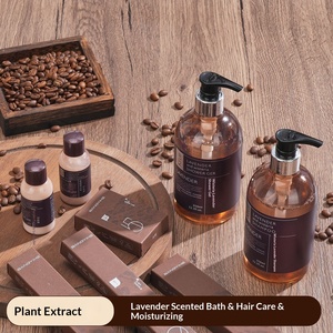 Set de Artículos de Aseo Ecológicos de Lujo para Hoteles, Biodegradables y Desechables, con Material de Café, Incluye Gel de Ducha - Product Image 2