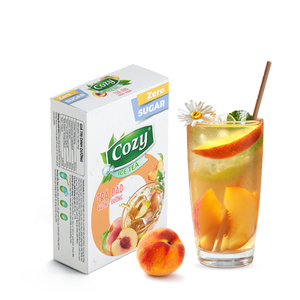Té Helado con Sabor a Durazno Sin Azúcar, Más Vendido, Sin Azúcar Añadido, Té de Alta Calidad, Alimentos y Bebidas, Bolsitas de Té - Product Image 1