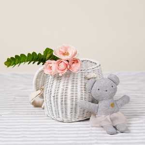 Grand moyen petit sac pour enfants sac d'école fait main sac à dos en rotin naturel osier sac à dos pour enfants adorables sacs à dos pour enfants - Product Image 4