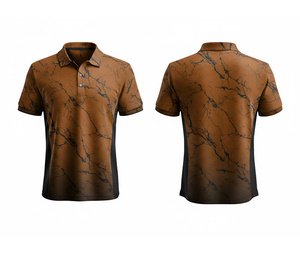 Quick Dry Sublimation Polo Shirt for Training and Gym Wear Durable Stitching for Men Women Youth Quick-Dry Dry-Fit Active Polo - Product Image 3