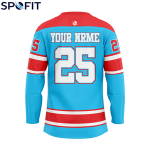 Jersey de Hockey sobre Hielo Personalizado de Élite, Sublimado, Poliéster Resistente, Ropa Deportiva al por Mayor, Jersey de Hockey sobre Hielo de Último Diseño y Alta Calidad - Product Image 2