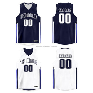 Uniformes de Baloncesto Deportivos Personalizados con Impresión por Transferencia de Calor, 100% Poliéster, Secado Rápido, Transpirable, Venta al por Mayor, OEM - Product Image 3