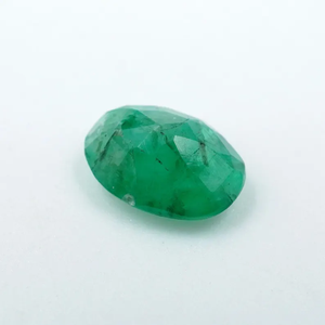 Piedra Preciosa de Esmeralda Natural de Rajasthan, 1.00ct, Facetada Ovalada, 7.5x5.5mm, HAYAAT GEMS, para Joyería - Product Image 2