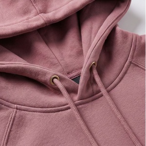 Cotton Blended Oversize Pullover Hoodie Women Men <b>Sweatshirts</b> <b>Plain</b> Dyed Unisex Casual Fashion Activewear Apparel Tops - Product Image 4