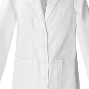 Uniforme Médico de Invierno, Bata Blanca con Detección de Agujas, Material de Algodón y Poliéster para Trabajadores de Hospitales y Laboratorios, Unisex - Product Image 3