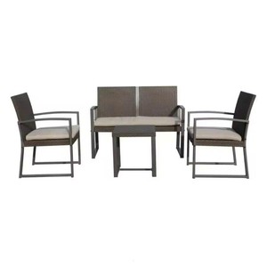 Sofá de Jardín para Patio, Duradero, Cómodo, Ecológico, Diseño Europeo, 5 Piezas, para Sala de Estar - Product Image 2