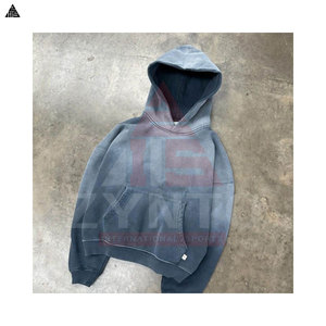 Nuevas Sudaderas Ajustables con Efecto Ácido Personalizadas para Hombre, Transpirables, Básicas, de Mezcla de Algodón, en Venta, Hechas en [Lugar de Fabricación] - Product Image 6