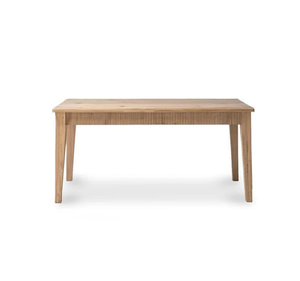 Ensemble de table à manger moderne en bois massif Mindi 8 pièces avec chaises en bois minimalistes pour la maison, l'hôtel, l'appartement, la restauration - Product Image 4
