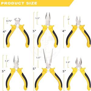 Stainless Steel <b>Small</b> Mini <b>Plier</b> Set for Jewelry Making Beading Repair & Design Work-High Quality Tools - Product Image 2