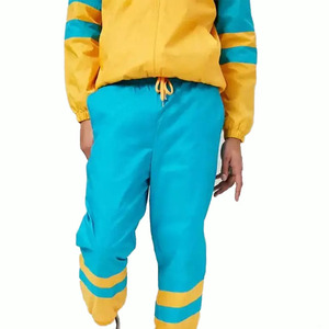 <b>Y2K</b> WINDBREAKER SUIT FOR MEN WOMEN OVERSIZED NYLON JACKET <b>PANTS</b> SET WATERPROOF RETRO STREETWEAR FASHION CUSTOM PRINT OEM - Product Image 4