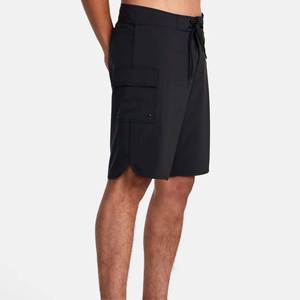 Men's Performance Board Shorts Wholesale-Breathable Quick Dry Durable 100% Polyester Customizable Colors Logo Drawstring Closure - Product Image 5