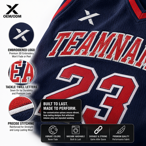 Uniforme de Baloncesto Reversible Transpirable de Secado Rápido 100% Poliéster, Conjunto Deportivo con Logotipo Personalizado Impreso por Sublimación, Nombre del Equipo - Product Image 4