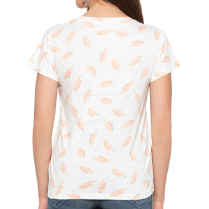 Camisetas Casuales para Mujer al Mejor Precio, Tallas Personalizadas, Servicio OEM, Camisetas con Diseño Nuevo - Product Image 2