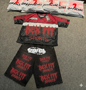 ชุดเซ็ตเสื้อแจ็คเก็ตและกางเกงขาสั้นผู้ชายผ้าไนลอนโพลีเอสเตอร์พิมพ์โลโก้ตามสั่ง ซิปแบบรูดขึ้นลง สไตล์สตรีทแวร์สำหรับฤดูร้อน - Product Image 5