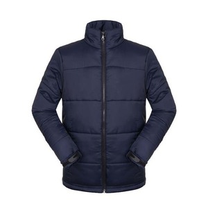 Chaqueta de Invierno para Hombre, Estilo Puffer, con Logotipo Personalizado, Transpirable, Impermeable, con Capucha de Lona, Estilo Urbano, Cierre de Cremallera, Bolsillos, Forro de Lana - Product Image 2