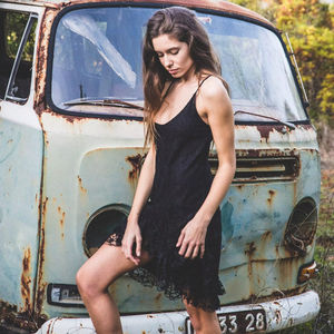 Vestido de Encaje Negro Élfico de Moda 2026, Estilo Gótico Bohemio, Sin Espalda, para Mujer, Ideal para Festivales y Fiestas - Product Image 1