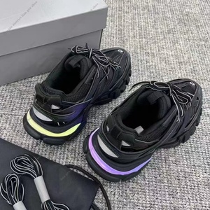 Nouvelles Chaussures de Luxe Classiques FS Qualité Originale 2025 pour Hommes – Baskets LED Décontractées Trick 3.0 à Plateforme Noire pour la Marche - Product Image 5